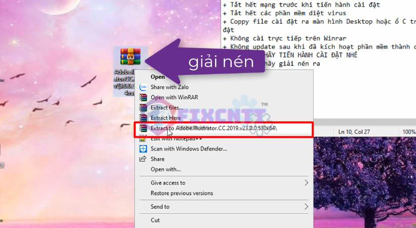cài Adobe Illustrator 2019